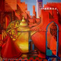 Medina Marrakesh, surreal