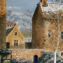 Dean Castle in Snow
