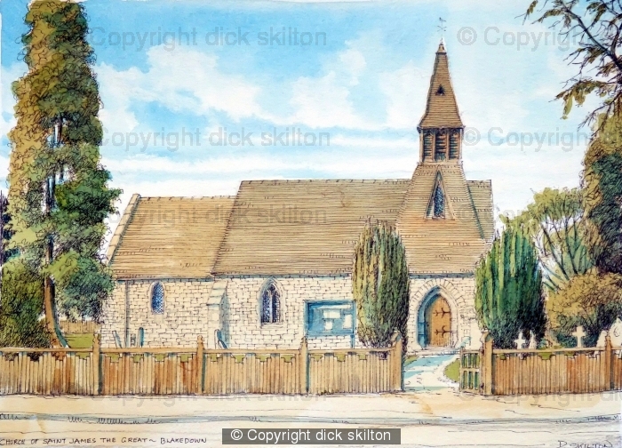 Blakedown Church St James The great. Worcestershire