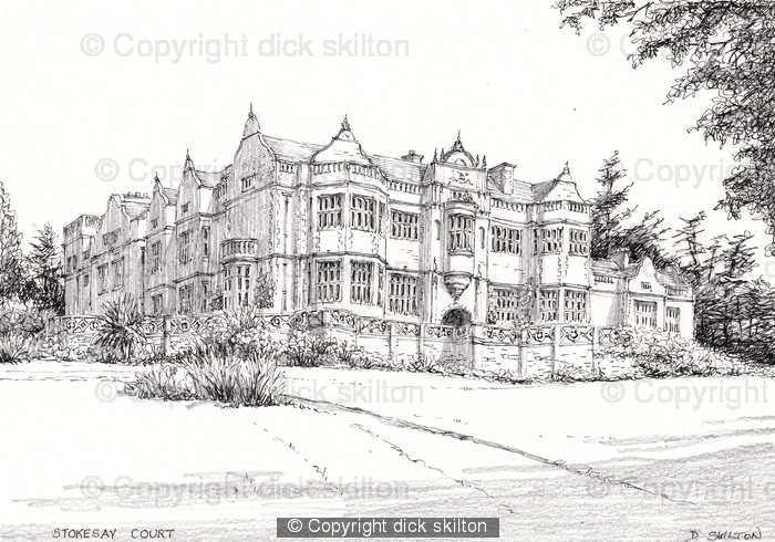 Example of image drawn for shoot card