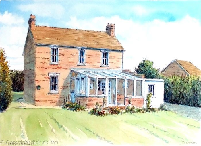 Example of a house portrait