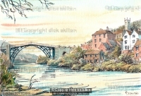 Ironbridge Sunset and the River Severn