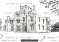 The Priory Dudley Registery Office greeting card