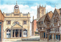 Ludlow Butter Cross Shropshire market town