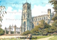 Kidderminster St Marys Worcestershire greeting card