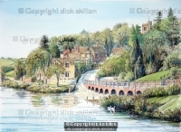 Arley  The river Severn ( where the ferry was)