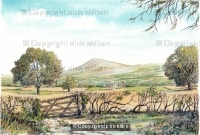 Clee Hill from the road to craven Arms