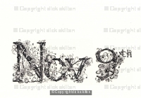 November 9th black & white date card,calendar card, any date you want with or without a message