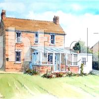 Example of a house portrait