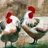 2 chickens