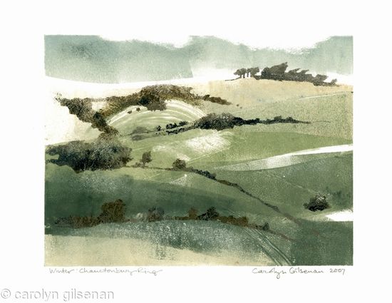Winter, Chanctonbury Ring