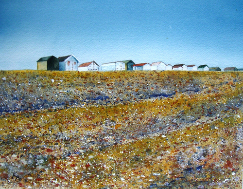 Summer Beach Huts