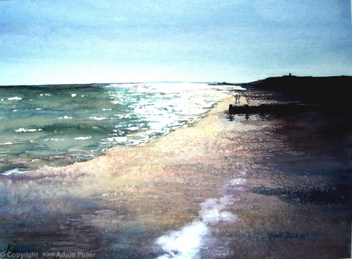 A walk on the beach