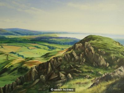 Duddon Estuary over Stickle Pike, Cumbria