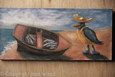 bird and boat