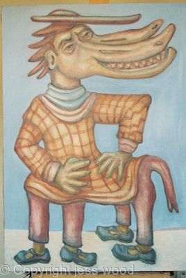 the alligator from egypt is a friend (in memory of Sacha Rabinovich)