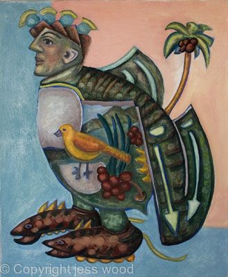 Man Bird Tree