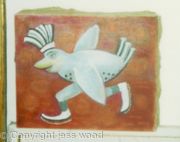running bird