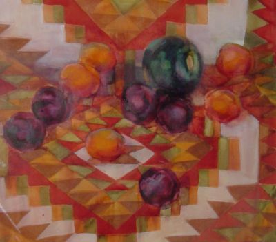 Still life on a Kelim
