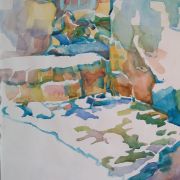 Rocks at low tide