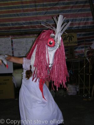 Hungry Ghost mask workshop, Taiwan