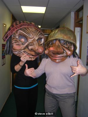 Bighead masks