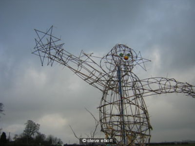 big scarecrow - detail