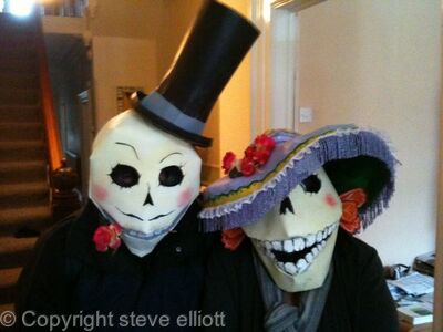 day of dead  masks