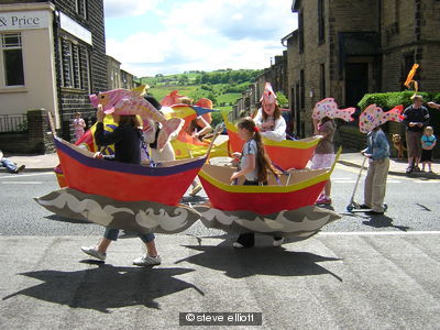 walking boats