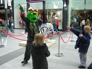 Toad mask performance