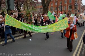 York Carnival banners,masks