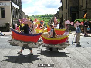 walking boats