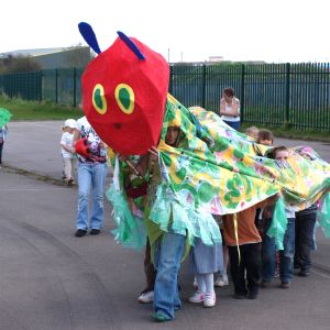 hungry caterpillar at Foredyke primary