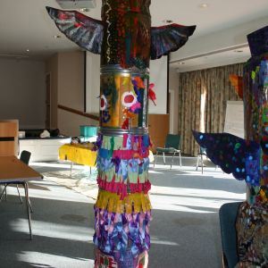 Autism awareness totem - 