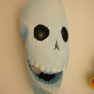 Comic skull