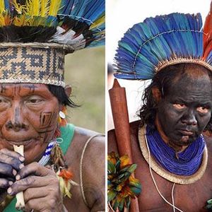 Amazonian tribal costume