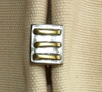 brass bars cufflink
