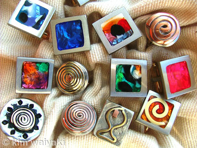 some of my cuff-links: see the folders above.