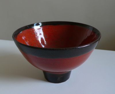 Round Red Bowl rrm02i