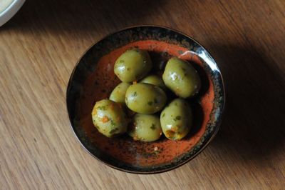 Olives Relish Dish