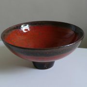 Round Red Bowl rrm04i