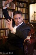 Simon Drake, magician for the Sunday Express
