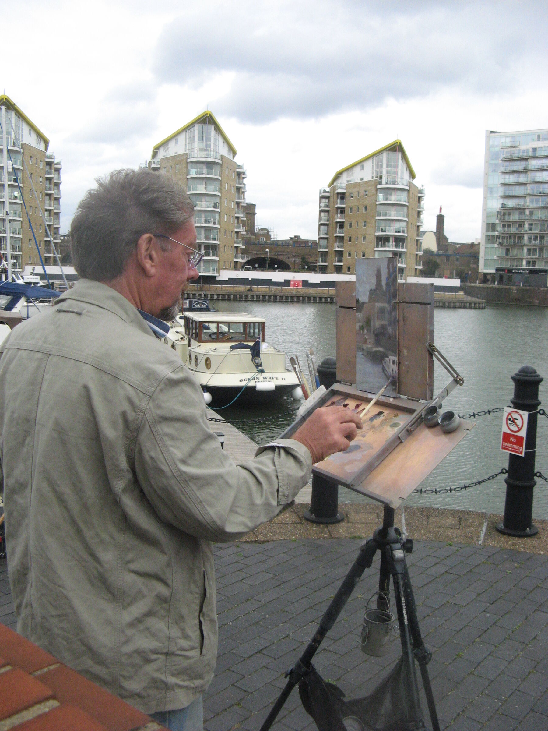 Mike Richardson at Lime House Reach