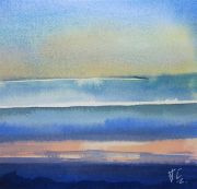 64 Sky Blue (abstract skyscape)