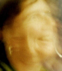 Self Portrait (visiting my newborn niece)