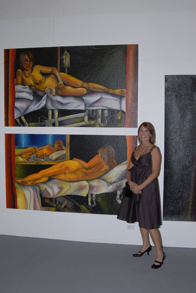 BA show at Henwood. With 'Intra Venus' and 'Frankenstein'.