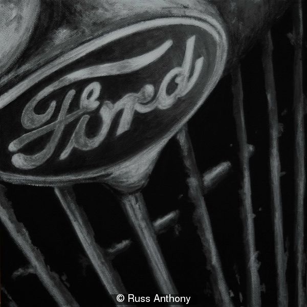 rusty grill