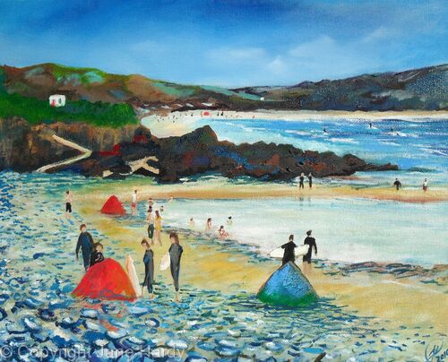 Sandy Shore- Gwithian Cornwall