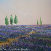 Lavender Waves