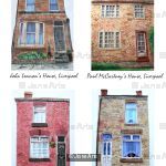 The Beatles' Four Houses, Liverpool